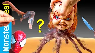 Monster Spider-Man's identity is revealed! | Monster Meal Sounds [fictional video] | Kluna Tik Style