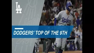 Dodgers erupt to take the lead in the 9th of Game 4 of the World Series