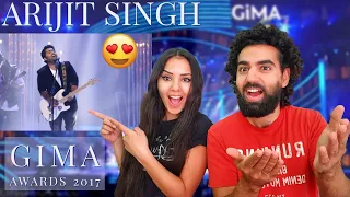 🇮🇳 WOW! 😍❤️ARIJIT SINGH LIVE AT GIMA AWARDS 2017!! Reaction by foreigners!