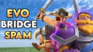 This BRIDGESPAM Deck is Super FUN To PLAY - Clash Royale