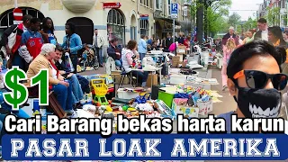 PASAR LOAK DI AMERIKA - Dapat Hotwheels & Madara,Naruto,& Sasuke Statue !