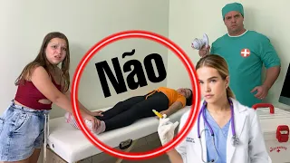 CRIANÇAS VS ADOLESCENTES NO MÉDICO - Hoje é dia de Marias