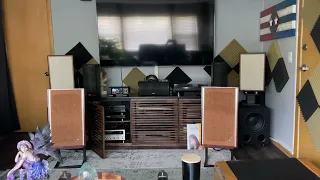 Eversolo DMP A6 & JBL Lancer 77 vintage sound demo