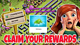 🤩Free Gems 💎| Clash of clans | Clash on tamil | Supercell rewards #coc #clashofclans