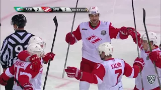 Spartak 4 Ak Bars 3 OT, 12 September 2017 Highlights