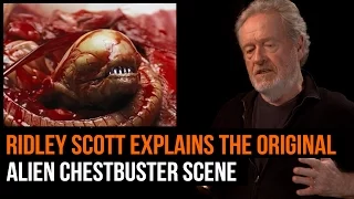 Ridley Scott explains the original Alien chestbuster scene - Director commentary