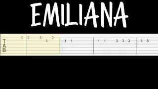 CKay - Emiliana (Easy Guitar Tabs Tutorial)