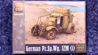 What's In The Box?! - Copper state models German Pz Sp Wg 1zm