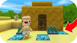 ¡BEBE NOOB PRIMERA VEZ JUGANDO MINI WORLD!