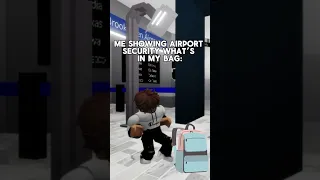 Airport security 🤦‍♀️🤬🫣 #roblox #fyp #viral