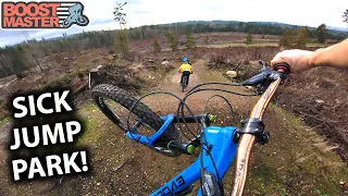 HITTING THE BIG SET!  Riding the Jump Park and 'SST' at Galbraith Mtn | Jordan Boostmaster