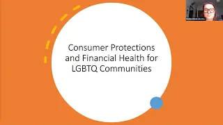 Consumer Protections and Financial Health for LGBTQ+ Communities CLE Recording