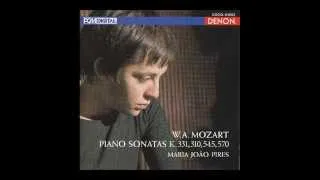 Mozart - Piano Sonata No. 16 in C major (Sonata facile), K. 545 - I- Allegro (Maria Joao Pires)