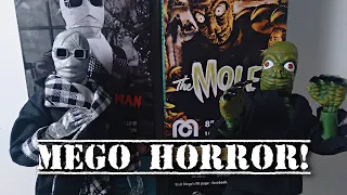 Mego Horror Invisible Man and Mole People Universal Monsters Action Figure Review