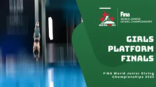 LIVE | Diving | FINALS | Girls (14-15 Years old) | Platform | World Junior Championships 2022