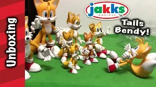 Jakks Pacific Tails Bendy Unboxing and Review!