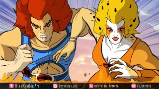 Thundercats 🐯 [Carrera Leono & Cheetara] - Tributo + Opening Theme Music