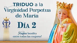 TRIDUO a la Virginidad Perpetua de María Santísima 🙏 Día 2  #virgenmaria #triduo