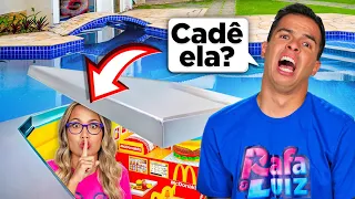 CONSTRUÍ UM QUARTO SECRETO DO MC DONALD'S PARA FUGIR DO MEU NAMORADO!