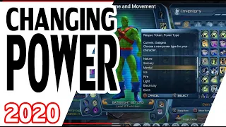 DCUO Changing Power, Name and Movement