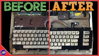 Can This NEGLECTED Commodore 64 Be Restored? Attempting To Clean and Refurbish a VERY dirty C64.