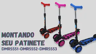 Patinete DMR5551-DMR5552-DMR5553 - Como Montar