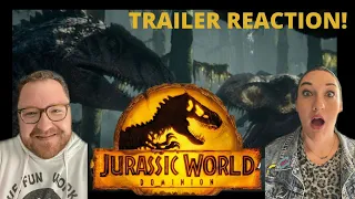 JURASSIC WORLD DOMINION TRAILER reaction! FIRST TIME WATCHING!