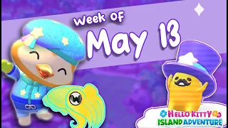 TopHat Gudetama Hello Kitty Island Adventure - week of May 13th