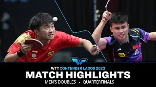 Zhao/Liu vs Zhou/Liang | MD QF | WTT Contender Lagos 2023