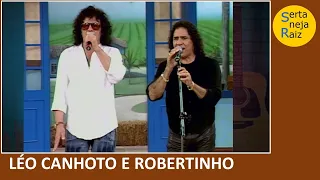 TRIBUTO A LÉO CANHOTO (LÉO CANHOTO E ROBERTINHO) TVE SÃO CARLOS (JOSÉ ANGELO) SERTANEJA RAIZ