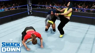 WWE 2K20 SMACKDOWN MIA YIM ATTACKS RONDA ROUSEY & SASHA BANKS