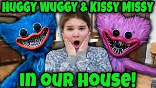 Huggy Wuggy And Kissy Missy Were In Our House! Using Air Tags To Track Villains (skit)