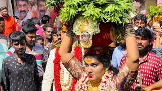 Jogini Shyamala Devi Bonam At Secunderabad Bonalu 2023 | Jogini Shyamal Sigam At Lashkar Bonalu 2023