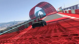 GTA Online Newfag Attempts Stunt Race.