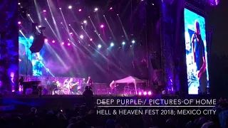 Deep Purple playing Pictures Of Home; live at Mexico City
