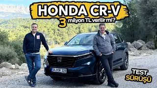 Yeni Honda CR-V e:HEV test sürüşü (2023) | Burak Ertem'le kullandık | 3 milyon TL'ye alınır mı?