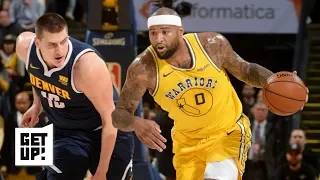 Boogie Cousins dominated Nikola Jokic in Warriors’ win – Jalen Rose | Get Up!