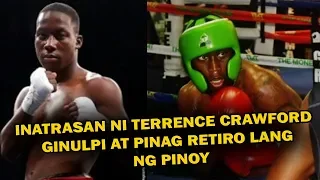 Ang PINOY na nag pa RETIRO sa KINATATAKUTAN ni TERRENCE CRAWFORD