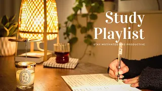 3-HOUR STUDY MUSIC PLAYLIST ☕Relaxing Lofi☕ Stay Motivate & Study With Me ☕DEEP FOCUS POMODORO TIMER