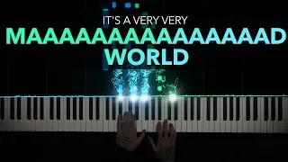 Gary Jules — Mad World | Easy Piano Cover