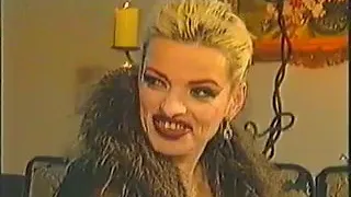 NINA HAGEN 1995 Interview VH1 GERMAN TV