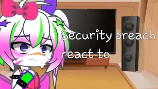 💥Security breach react to 6th anniversary fnaf💥Gacha club/Gacha