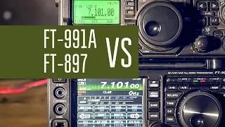 Yaesu FT-991A. Сравнение приёма на КВ с FT-897. Радиосвязь. Радиолюбители.