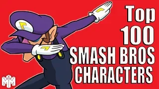 TOP 100 SUPER SMASH BROS CHARACTERS