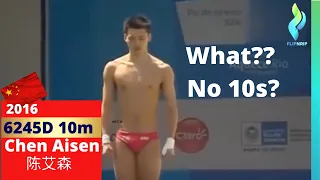 2016 Chen Aisen 陈艾森- No 10s? Why?