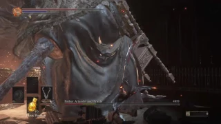 Ashes of Ariandel : Sister/Blackflame Friede and Father Ariandel.