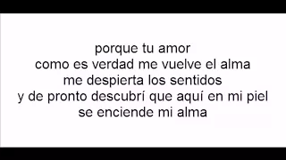 Tu amor me hace bien marc anthony con letra