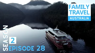 WESTCOAST WILDERNESS RAILWAY | & Gordon River Cruise | Caravanning Family Travel Australia EP 28
