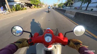 riding in very hot day.....