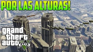 GTA V EL RETO PARKOUR! EMPIEZO A TENER MIEDO A LAS ALTURAS! SOY EL PARKURERO DE HONOR!  xFaRgAnx